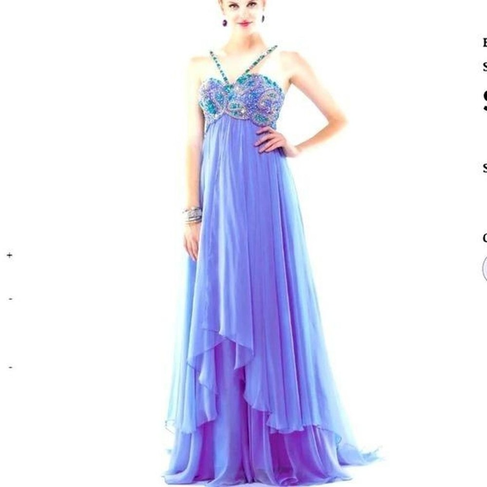 Hey-dude Women's Blue and White Wedding-dresses